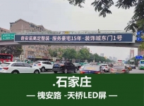 槐安路天桥LED广告牌