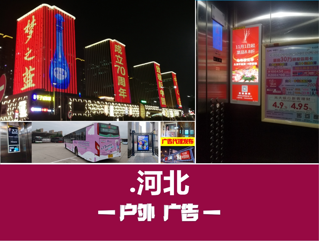 新百户外大屏广告投放